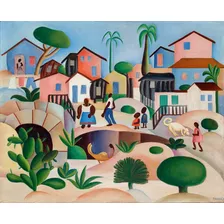 Poster Tarsila Do Amaral 65cmx80cm Favela Para Decorar Casa