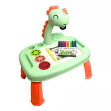 Mesa Projetora Infantil Grande Dinossauro P/ Pintura Desenho