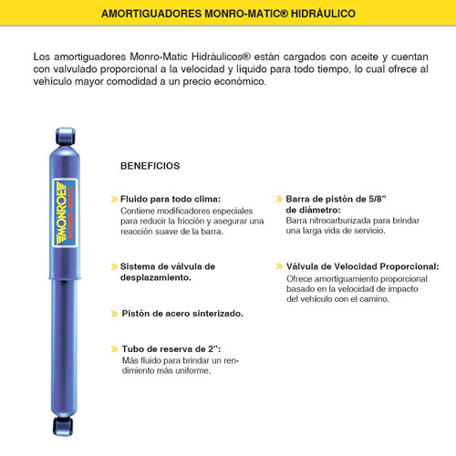 4 Amortiguadores Monroe C-10 Chevrolet 1971 1972 Foto 7