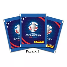 Pacote De 10 Envelopes De Folha Adesiva Album Copa America 2024 Envelope