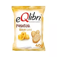 Snack Eqlibri Panetini Queijo Suave 40g - 30 Unidades