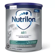 Leche De Fórmula En Polvo Nutricia Bagó Nutrilon A.r. En Lata De 1 De 400g - 0 A 6 Meses