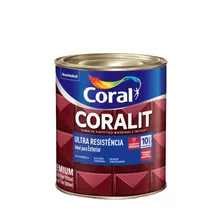 Tinta Coralit Esmalte Sintético Acetinado 900ml Branco