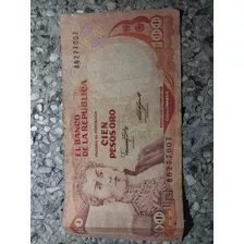 Billete 100 Pesos Oro 