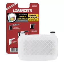 Resistência Lorenzetti Acqua Ultra 220/7800 Ref 3065b Acabamento Plástico Cor Branco