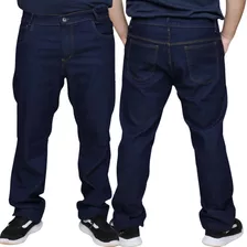 Kit 2 Calça Jeans Lycra Masculina Tamanho Especial Plus Size