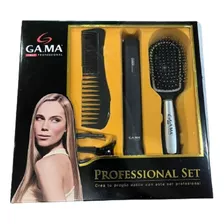 Set De Belleza Gama Planchita Ceramic Laser Ion + Accesorios