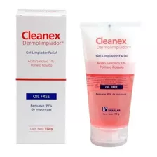 Cleanex Dermolimpiador Gel Limpiador Facial X 150 G
