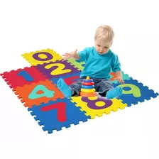 Set 10 Cuadros 30x30 Bebes Niños Tatami Go Numeros Adkar Alfombra Goma Eva