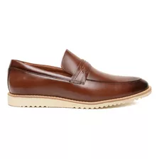 Sapato Casual Masculino Em Couro Derby Mocassim Oxford Moda