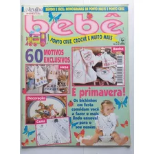 Revista Agulha De Ouro Bebê N°8 Ponto Cruz Crochê E Muito...