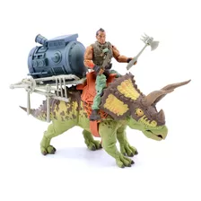 Dinosaurio Lanard Jurassic Clash Dino Commander - Triceratop