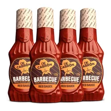4x Molho Barbecue Red Sauce 230g Decabrón