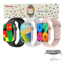 Relógio Smartwatch W29 Pro Serie 9 Masculino E Feminino Cor Da Caixa Prata Cor Da Pulseira Prata Desenho Da Pulseira Silicone