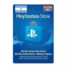 Codigo Psn Card 10 Dolares Cuenta Argentina - Gift Card