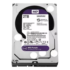 Hd 2tb Sata Iii Western Digital Purple Surveillance Wd20purz