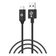 Cable Trenzado Hp Usb 2.0 A Usb-c 1 Metro Dhc-tc102-1m