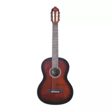 Guitarra Clásica Valencia 4/4 Vc564 - Color Marrón.