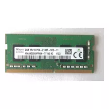 Memory Ram Sk Hynix 2gb Pc4-2400t Ddr4 Notebook | Hma425s6af