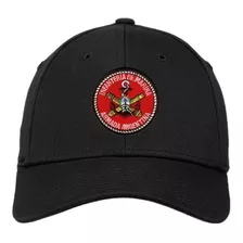 Gorra Gorro Bordado Infantería De Marina Esc Rojo