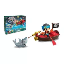 Pinypon Action Bote Pirata- Famosa