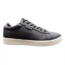 Zapatillas Urbanas De Cuero Sintético Para Hombre Kioshi 