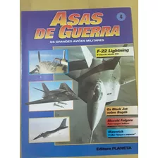 Pl161 Revista Fasc Asas De Guerra Nº4 F-22 Lightning