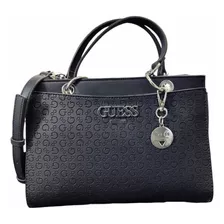 Bolsa Guess Factory Original Se824606 Negra Casual Dama