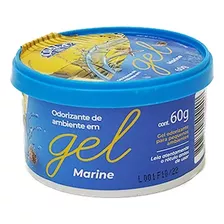  Coala Odorizante De Ambientes Gel 60g Marine Aromatizante