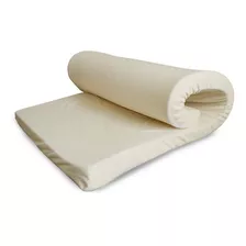 Colchón Individual De Memory Foam Bio Mattress Memory Foam Colchoneta Beige - 100cm X 190cm X 6cm