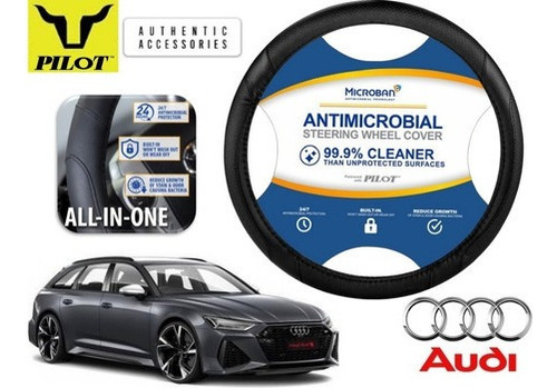 Funda Cubrevolante Negro Antimicrobial Audi Rs6 2021 Foto 4