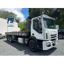 Iveco Tector 240e28 6x2 Carroceria Ano 2012 Fs Caminhoes 