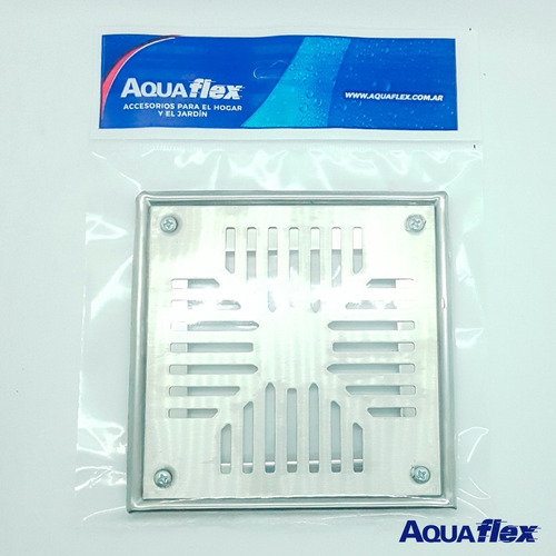 Rejilla  Reja Universal Acero Inoxidable 15x15 Aquaflex Ri15