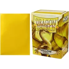 Folios Cartas X100 Dragon Shield Yellow Classic