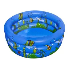 Piscina Mini Para Niños Inflable 90cm Verano Pool Pelotas