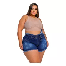 Short Jeans Tamanhos Grandes Com Lycra 44/58 Promoção