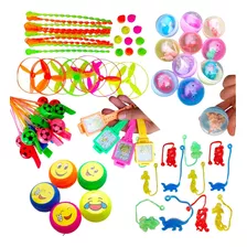 Set 60 Surtido Juguetes De Piñata Sorpresas Cumpleaños Niños