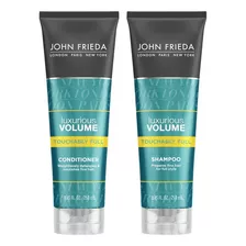 John Frieda Luxurious Volume Touchably Full, Juego Duo Cham.