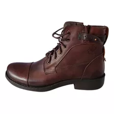 Bota Coturno Masculino Couro Legítimo Texas Franville