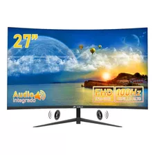 Monitor Gamer Curvo Crua Cr270bm-s 27 Hd Bocinas Integradas