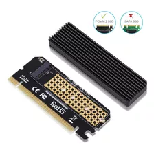 Tarjeta Adaptador Ssd M.2 Nvme Pcie + Disipador En Aluminio