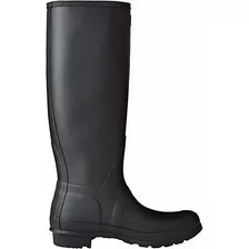 Bota De Nieve Brillante Original Para Mujer Hunter, Negra, 8