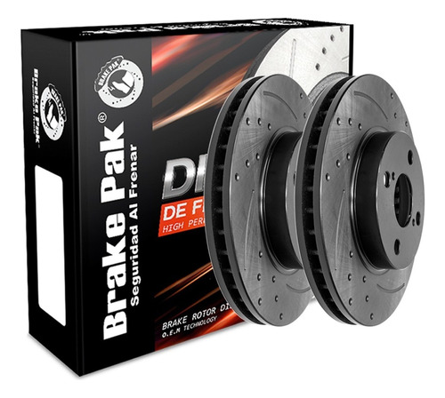 Foto de Discos De Freno Marca Brake Pak Para Toyota Corolla 1.8