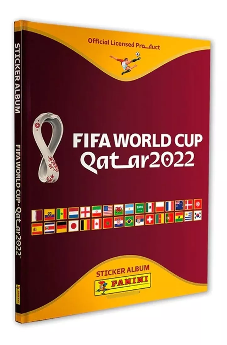 Album Pasta Dura Panini Mundial Qatar 2022  Original 100%