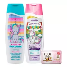 Pack Vinilady Kids Unicornio Shampoo + Aco + Jabón 