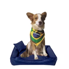 Kit 2 Bandanas Pet Do Brasil Cães Cachorros Copa Do Mundo 