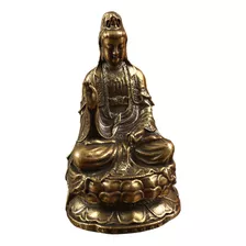 Avalokitesvara Estátua Guanyin Coleção De Bronze Estátua