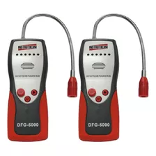 2 Detector Fuga Gás Natural Combustível Dfg-5000 Portátil