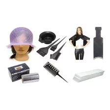 Set Completo Tintura Aplicacion Mechas, Balayage, Babylights