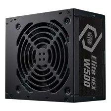 Fonte Cooler Master Elite Nex W500 500w 80 Plus White Preta